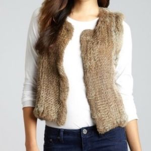 525 America rabbit fur vest